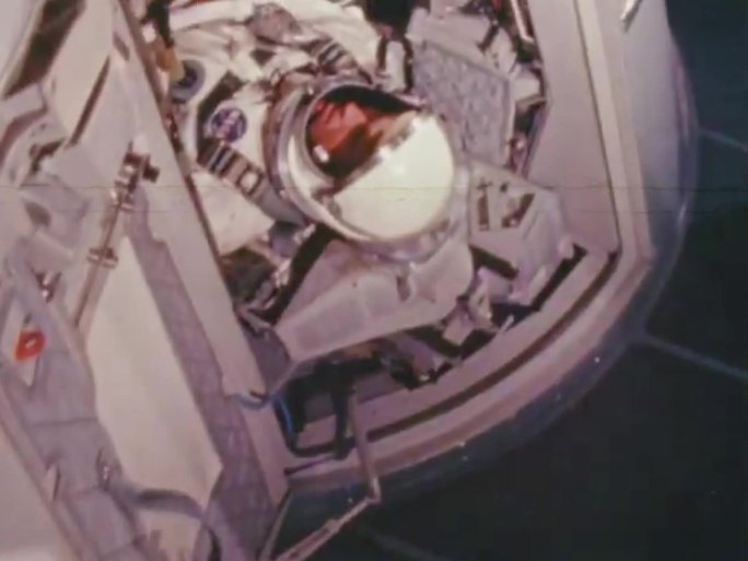 60年代美国宇航局 太空舱模拟