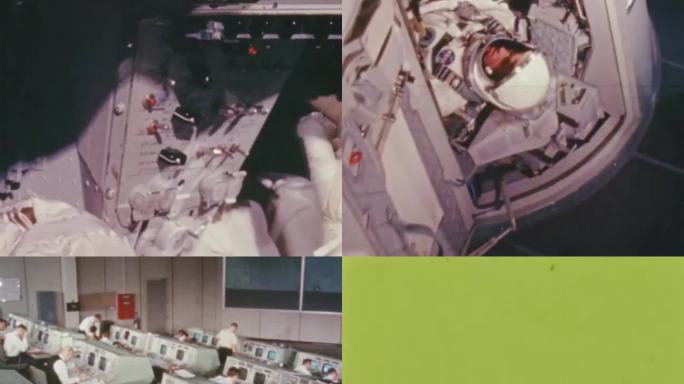 60年代美国宇航局 太空舱模拟