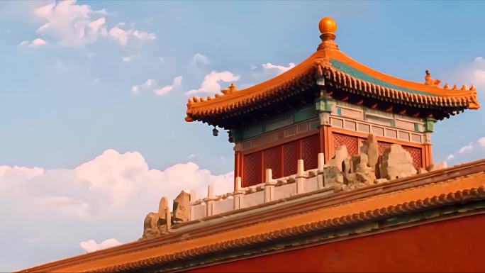 故宫景象 古建筑 北京 中国名胜