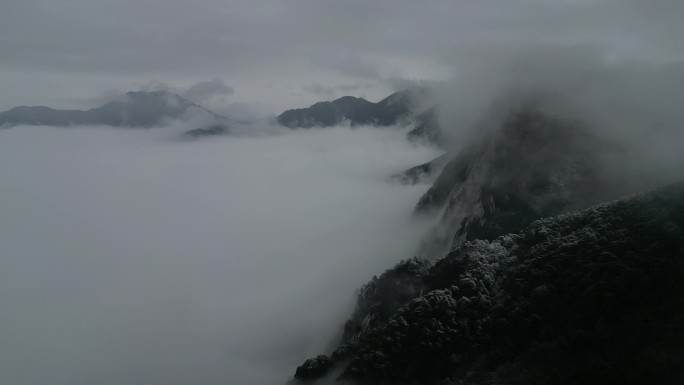 庐山含鄱口云海风光