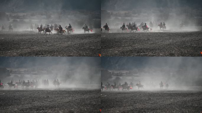 川西地区的藏历新年庆典赛马