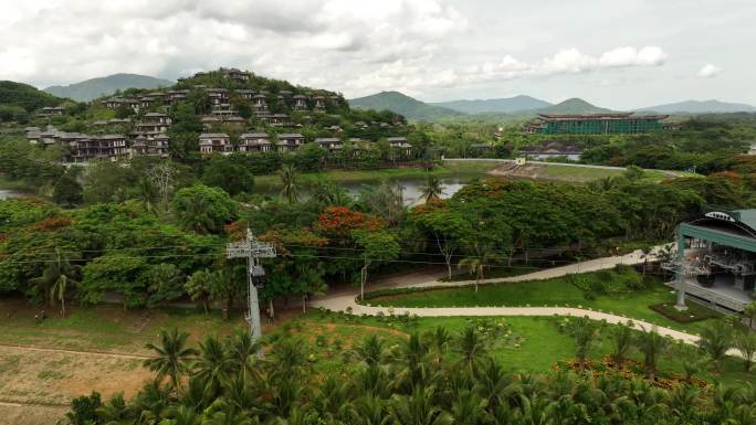 三亚凤凰岭 多贝玛亚索道 三亚景区 山