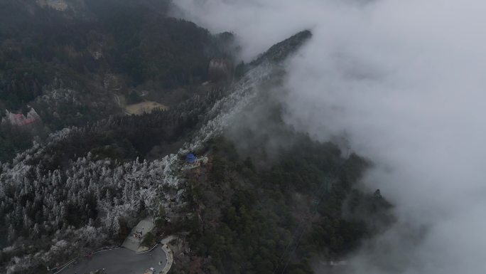 庐山含鄱口云海风光