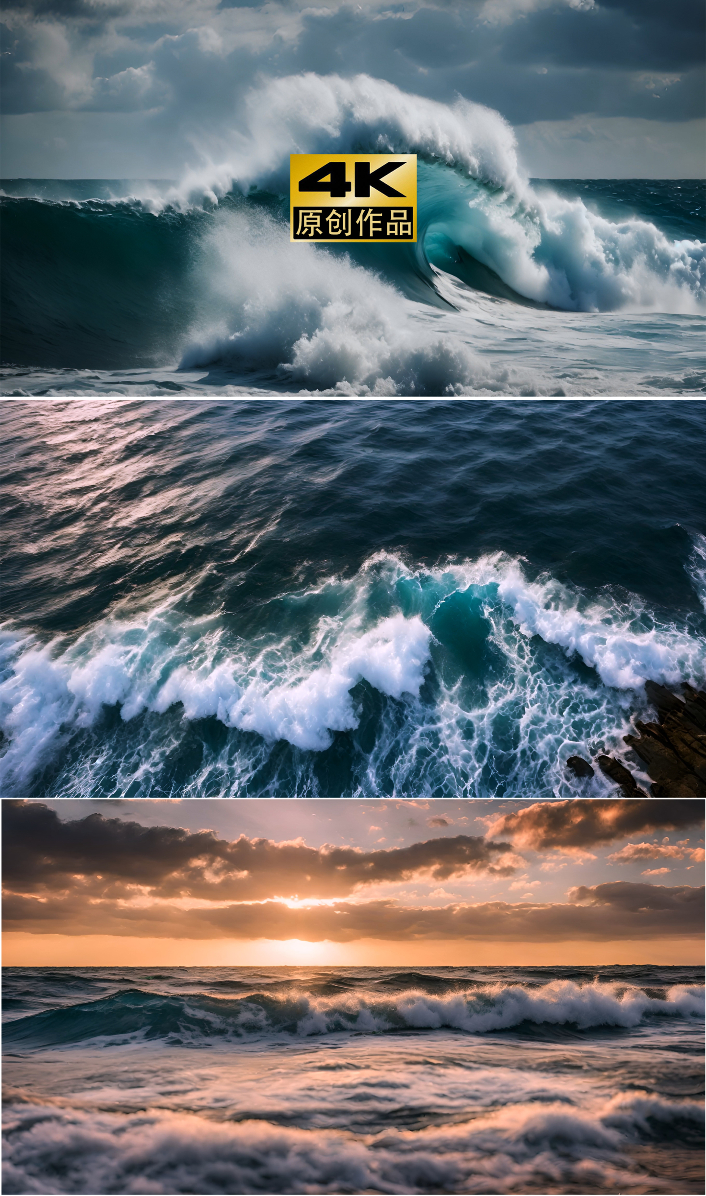 大海海浪海岸海洋海浪乘风破浪巨浪