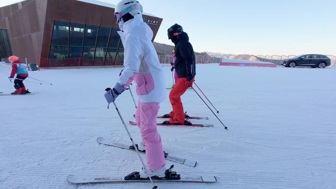 滑雪 双板出发
