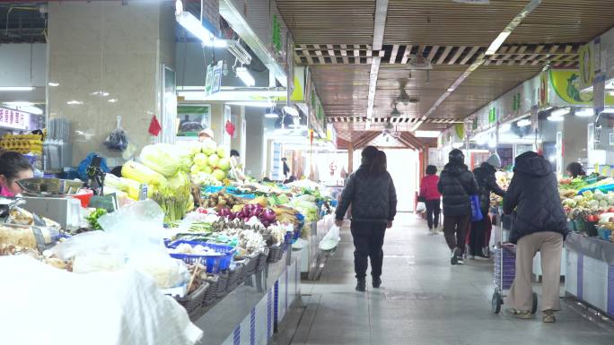 上海菜市场 上海菜场 菜篮子工程