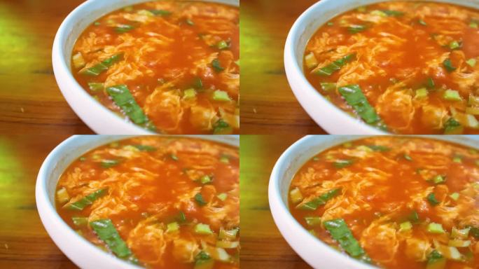 中餐:西红柿鸡蛋汤
