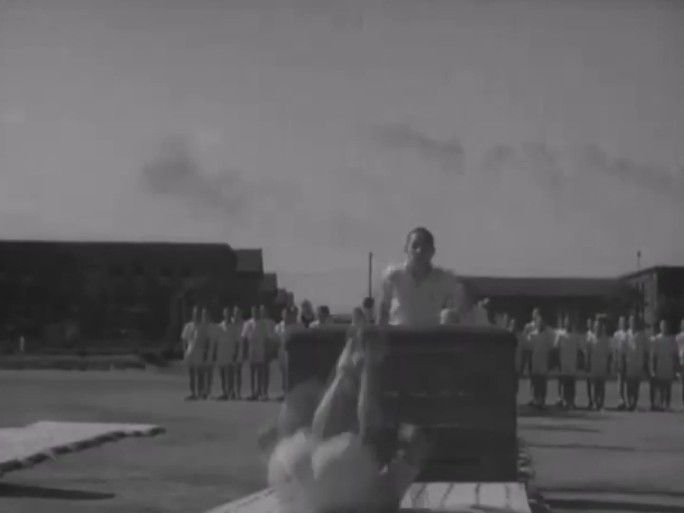 40年代日军训练 日军训练营 日本新兵
