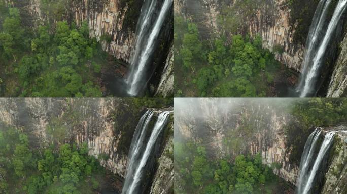在澳大利亚的明尼恩瀑布，飞向云端