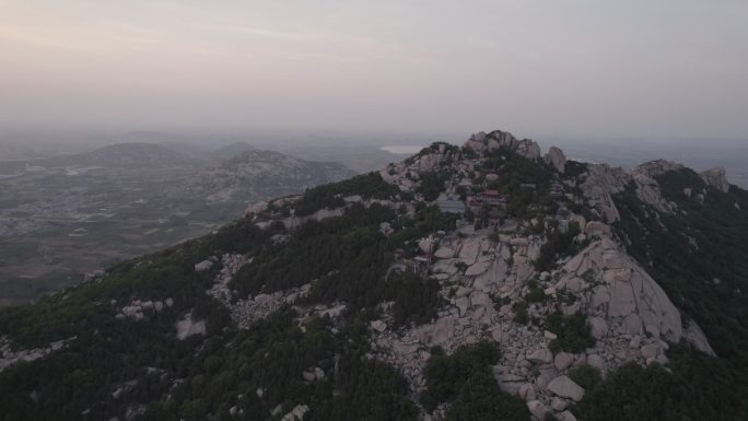 邹城峄山风景区航拍实拍