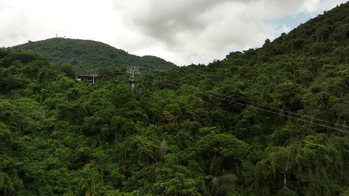 三亚凤凰岭 多贝玛亚索道 三亚景区 山