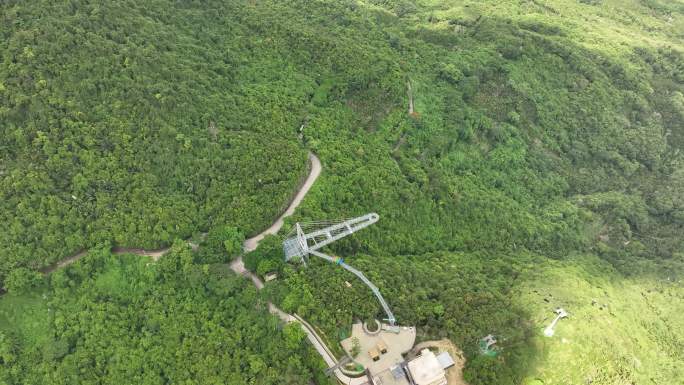 三亚凤凰岭 多贝玛亚索道 三亚景区 山