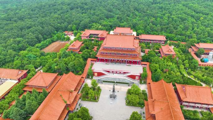 安徽省合肥市蜀山区大蜀山合肥开福禅寺风景