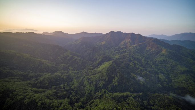 海南五指山热带雨林国家公园日出【精品】