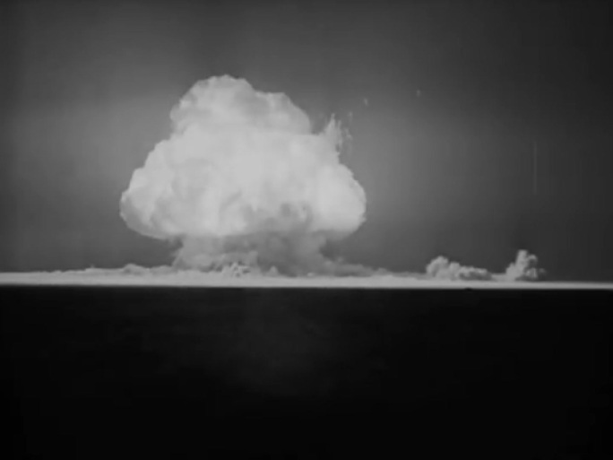 核爆炸 蘑菇云 核试验场 原子弹 原子弹