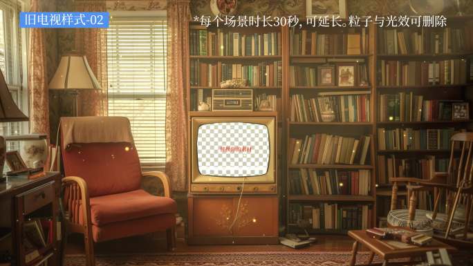 4款旧电视老电视AE模板13