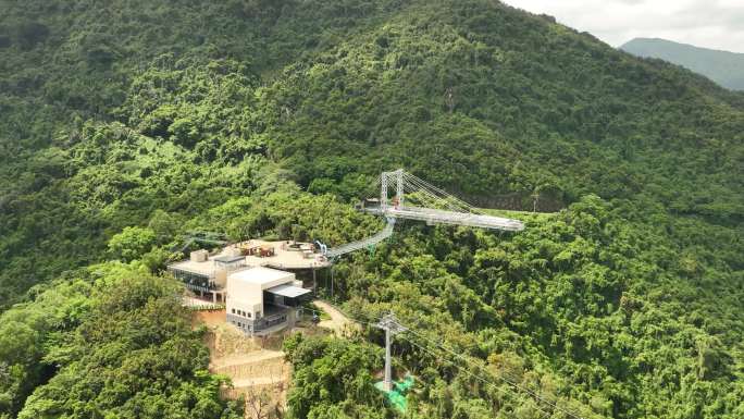 三亚凤凰岭 多贝玛亚索道 三亚景区 山