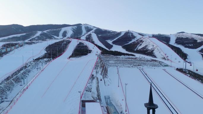 滑雪场多景别 崇礼富龙