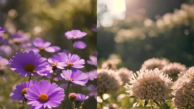 治愈系竖版鲜花