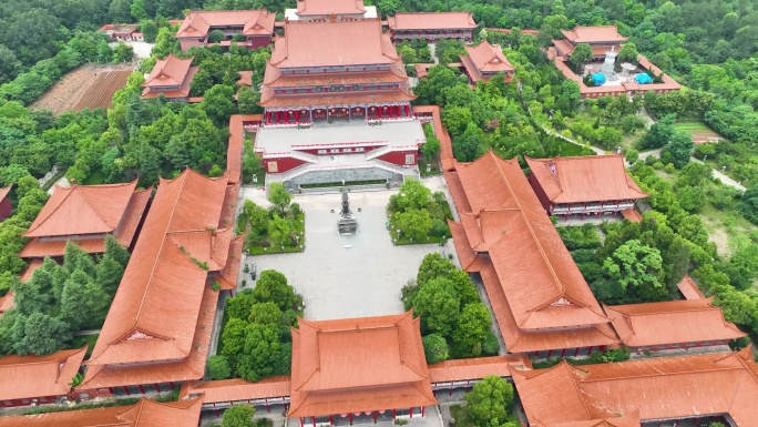 安徽省合肥市蜀山区大蜀山合肥开福禅寺风景