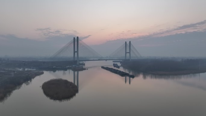 京杭大运河江苏淮安五河口段