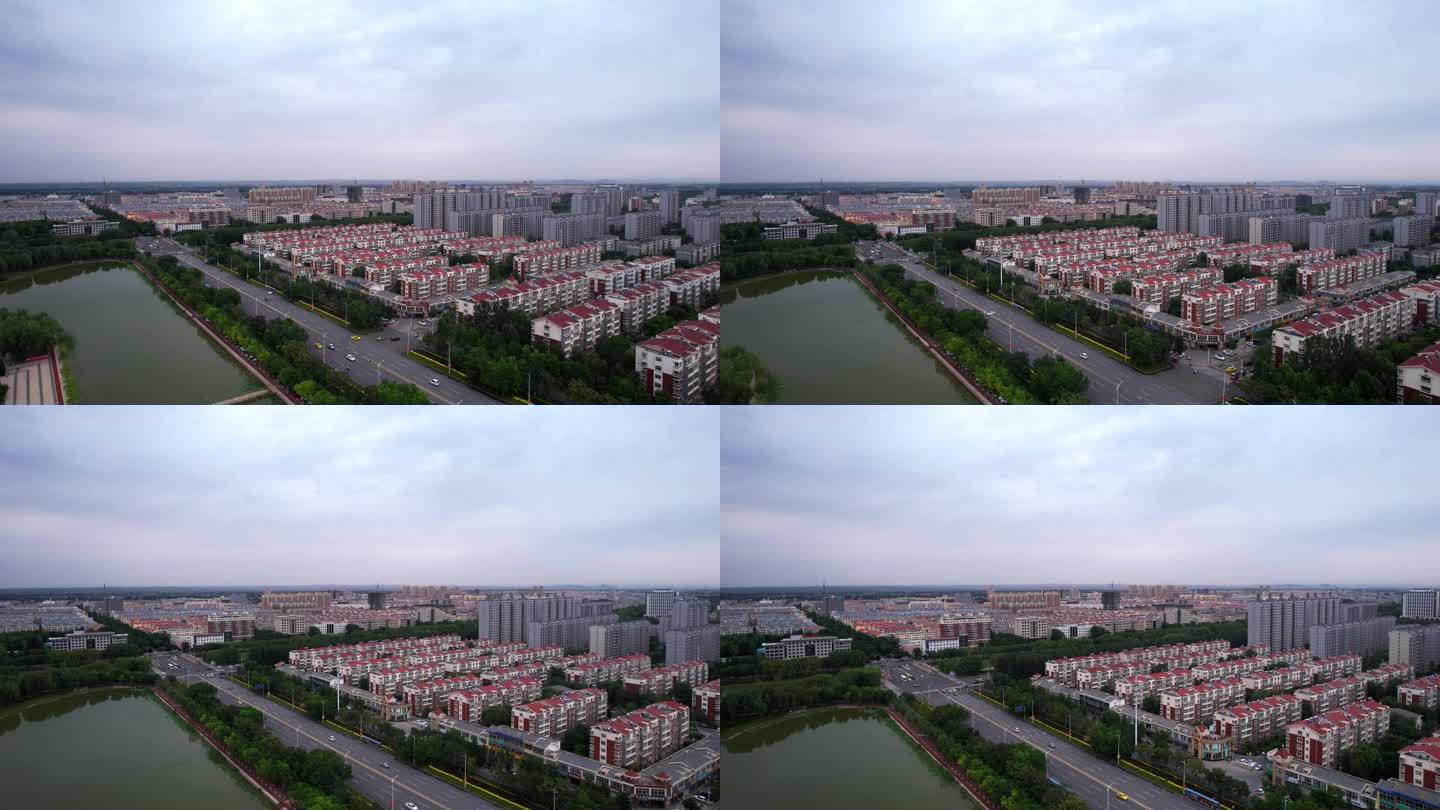 宁夏中卫市区航拍4k
