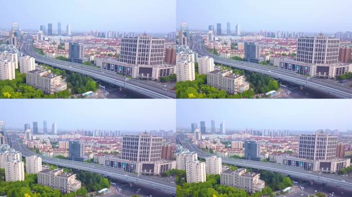 金桥广场 上海 城区 建设 建筑 道路