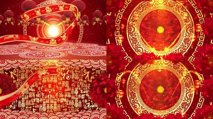 欢乐中国年-LED背景视频