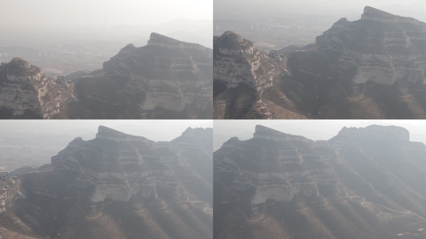 石家庄地标 抱犊寨景区