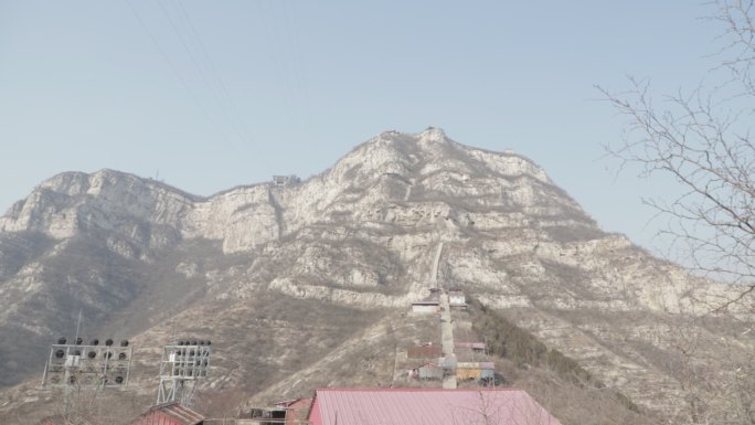 石家庄地标 抱犊寨景区