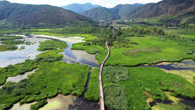 4K泸沽湖草海