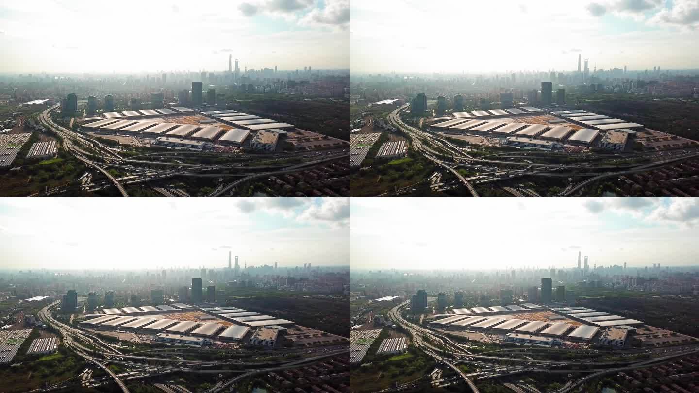 上海新国际博览中心 张江高科 张江立交桥