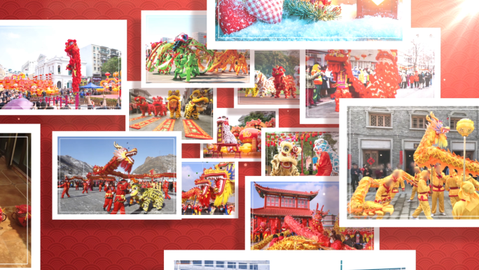 2025春节新年照片汇聚片头