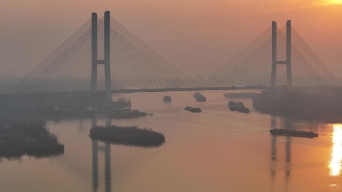 京杭大运河江苏淮安五河口段