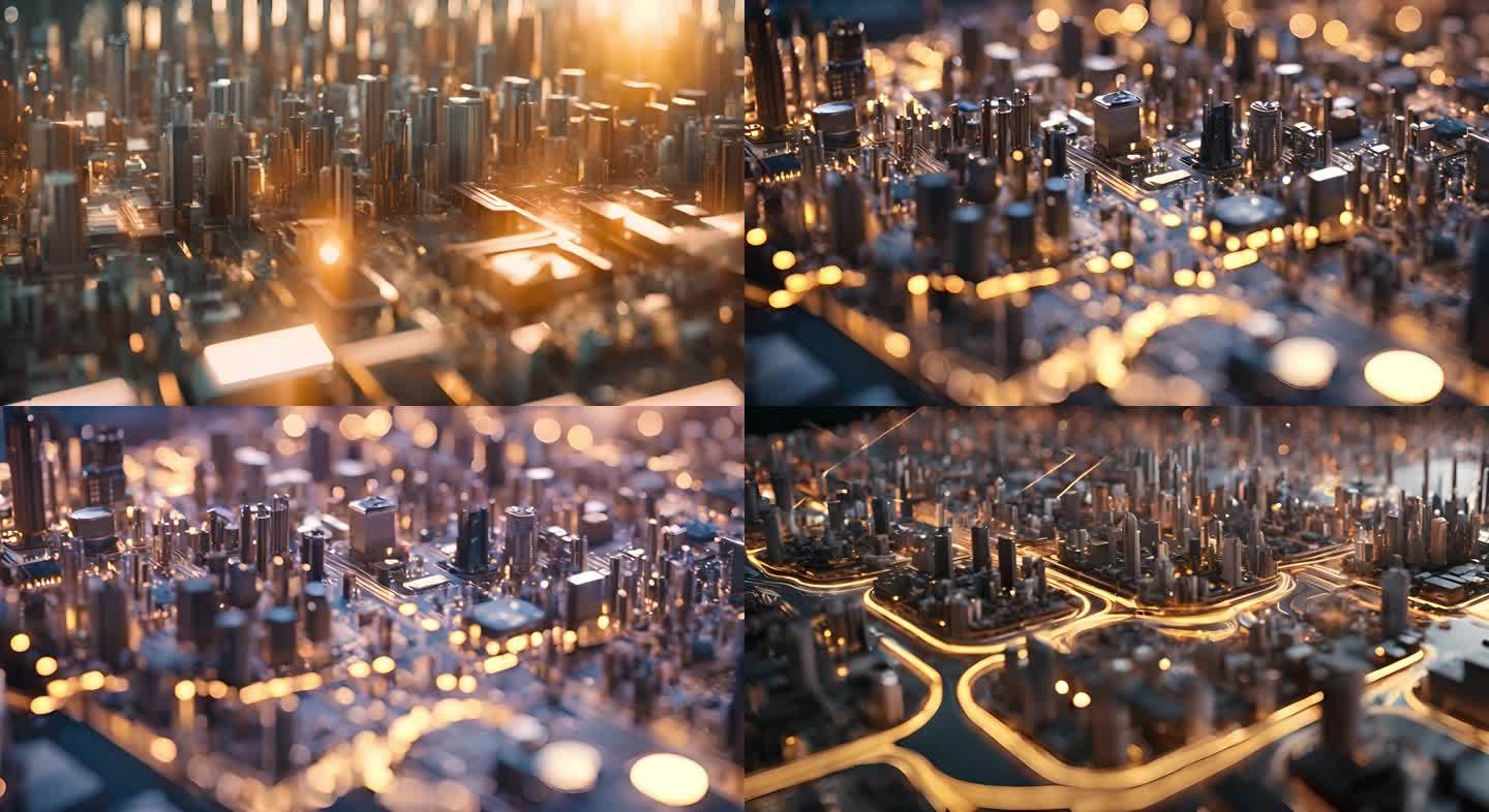 特效-芯片城市