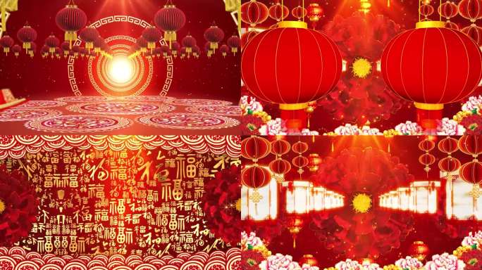 共圆中国梦-LED背景视频