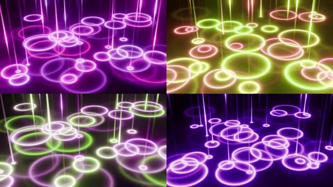 36种炫酷霓虹灯涟漪动画（版本1）