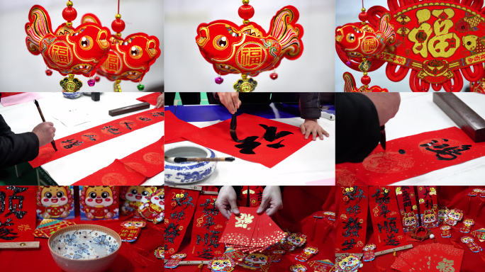 春节氛围视频新年气氛合集