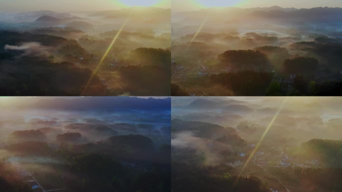 贵州山间平流雾
