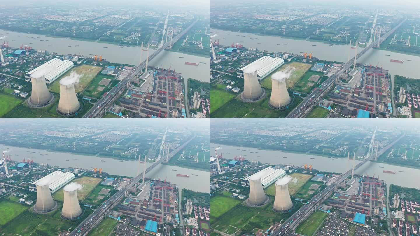 吴泾热电厂 闵浦大桥 上海 城市建筑