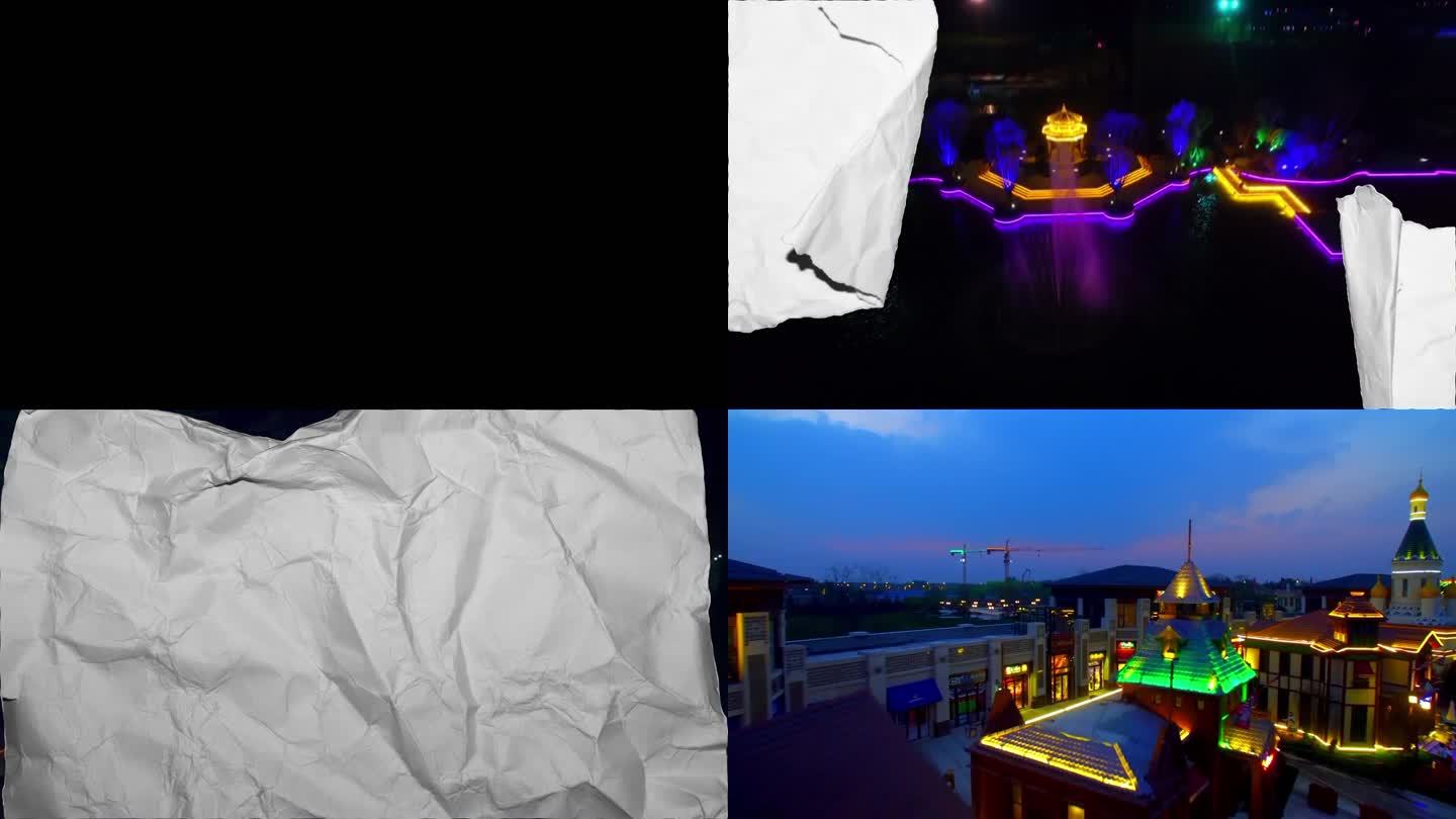 带通道揉纸转场mov,带效果展示