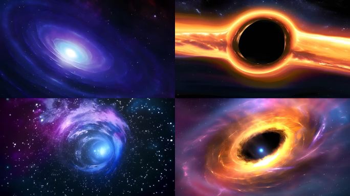 浩瀚宇宙神秘星云黑洞虫洞探索未来合集