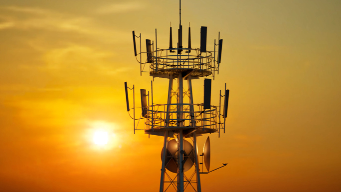 手机信号塔5G信号基站无线网络信号发射塔
