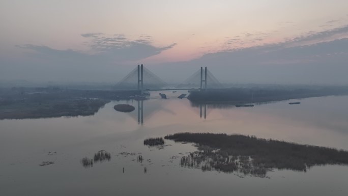 京杭大运河江苏淮安五河口段