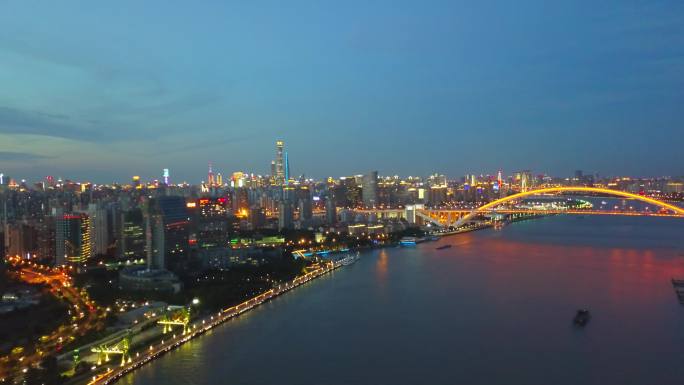 徐汇滨江  卢浦大桥 上海 城市 夜景