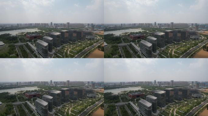 济宁文化中心城市建筑场馆航拍实拍