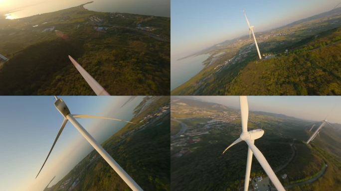 风力发电4K-穿越机