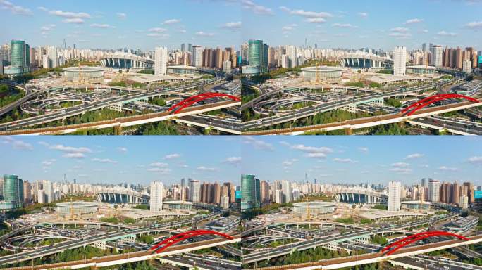 漕溪北路 立交桥 上海 城市建设 交通