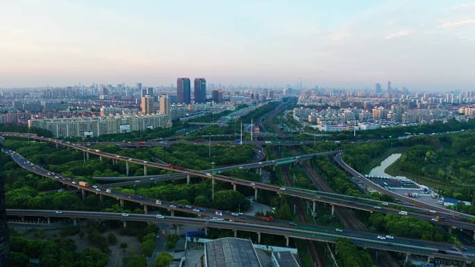 莘庄立交桥 上海 闵行 建筑 桥梁