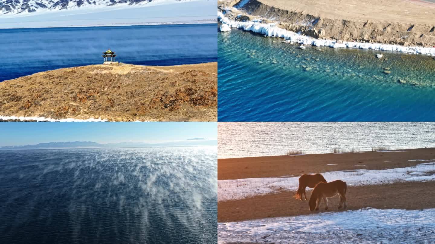 赛里木湖航拍合集（海浩 日落）